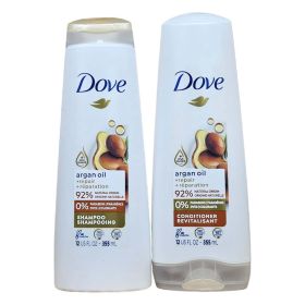 Dove Beauty Argan Oil and Repair Shampoo & Conditioner Set 12oz