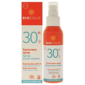 Sunscreen Body Spray Lotion SPF 30