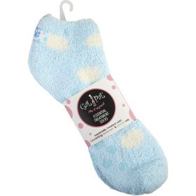 SPA ACCESSORIES by Spa Accessories GAL PAL ESSENTIAL MOISTURE TREATMENT SOCKS WITH JOJOBA & LAVENDER OILS - DOTS