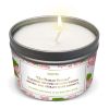 Magnificent 101 Lotus Flower Aromatherapy Candle – 6 Oz - 24 Hour Burn | Soy Wax Tin Candle for True Love & Passion, Purification