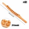 Wooden Trigger Point Massager Stick Lymphatic Drainage Massager Wood Therapy Massage Tools Gua Sha Massage Soft Tissue Release