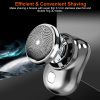 Electric Razor for Men Mini Shaver Portable Pocket Size Shaver USB Rechargeable Dry Usage for Home Travel Office